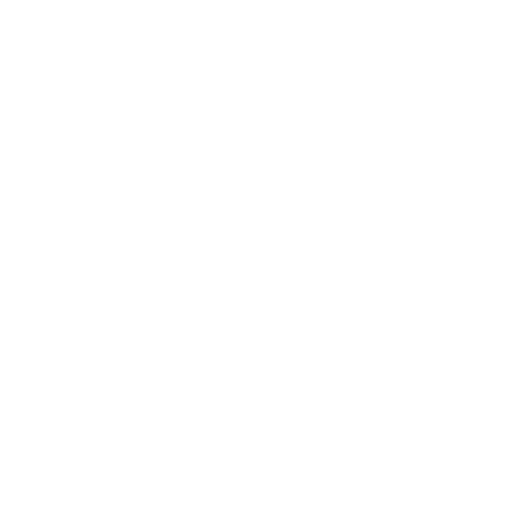 Carolina Pickleball Club Logo Icon, White variant