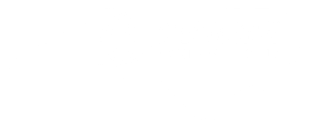 Carolina Pickleball Club Wide Logo with Icon, White variant